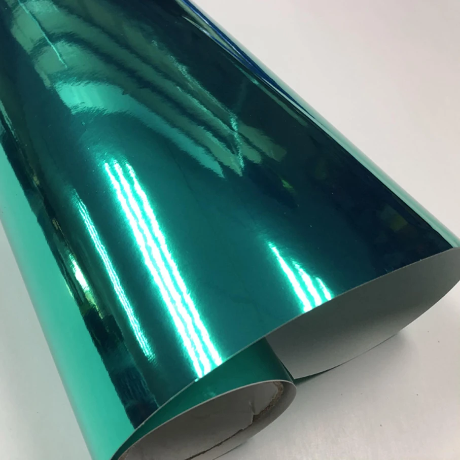 Tiffany blau dehnbar See grün Chrom Spiegel Vinyl Chrom Spiegel Folie Wrap  Spiegel Auto Aufkleber 10/20/30//60x cm