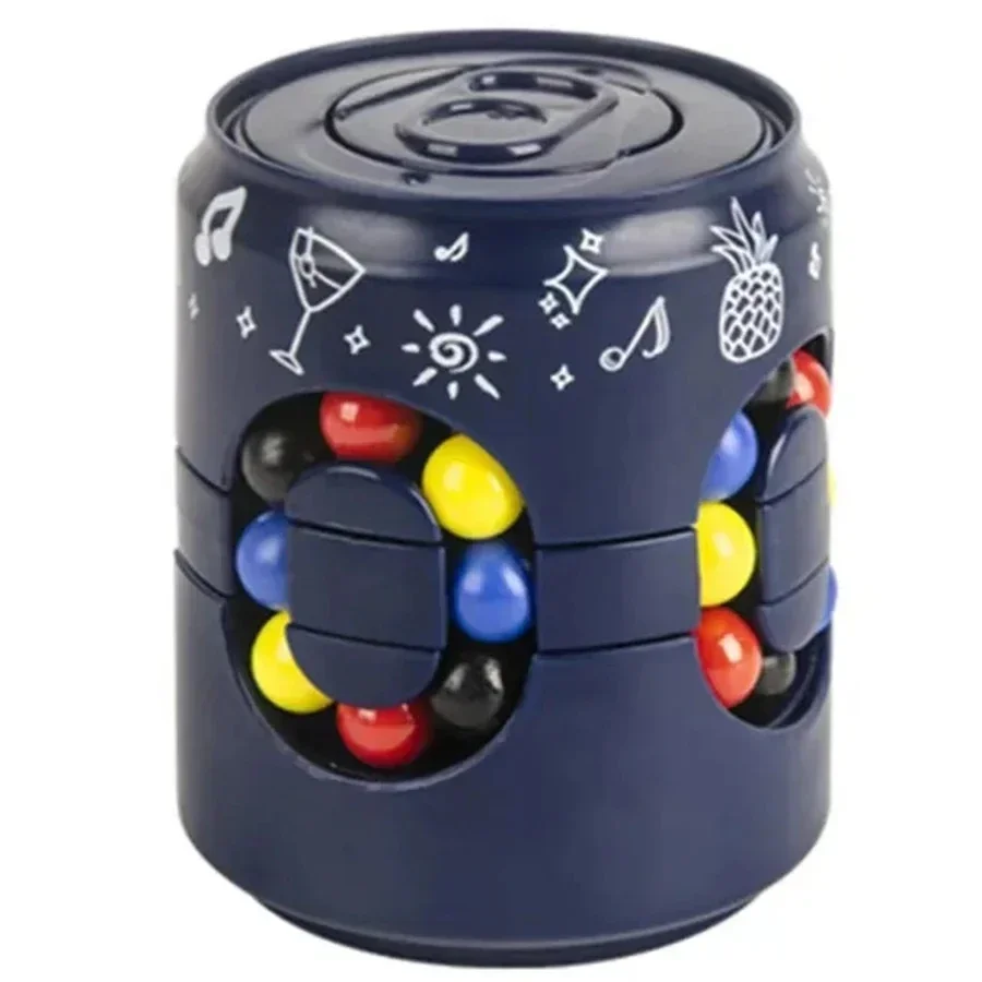 צעצועי פיתול מסתובבים קוביית פולי קסם צעצוע חינוכי מסתובב יכולת פאזל ילדים להקלה מתח