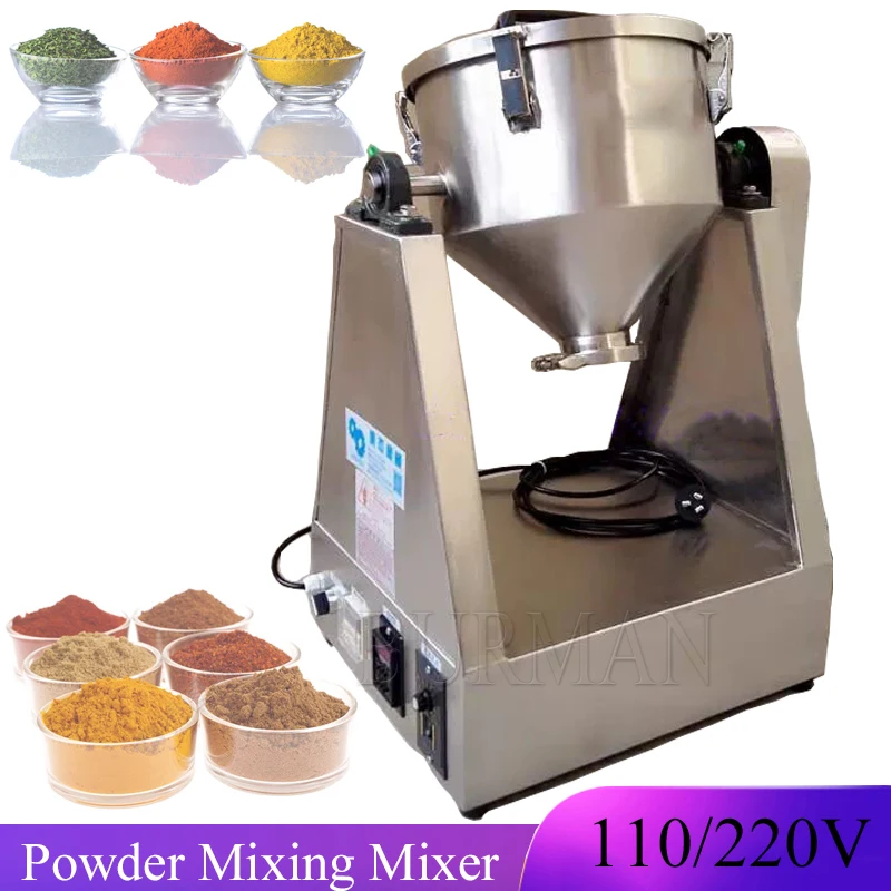 

Stainless Steel Dry Powder Mixing Mixer Machine Cocoa Powder Corn Flour