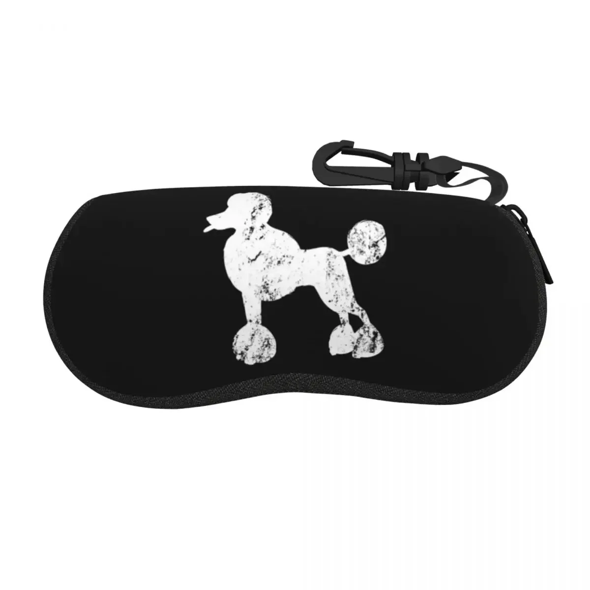 Poodle Dog Shell Glasses Case Protective Sunglasses Box Women Men Soft Eyeglass Bag Pouch