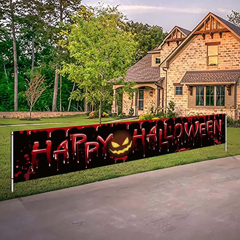 

Halloween Halloween Ornament Spooky Halloween Photography Props Extra-long Wear-resistant Pumpkin Print S for A Happy Festive