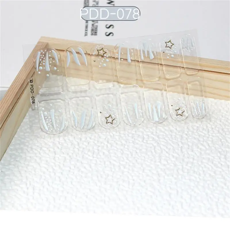 Nail Stickers Nail Art Tools Nail Decals 14 Small Self-adhesive Nail Stickers Can Be Torn Off And Removed Nail Stickers Polish Film