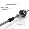 2.8/3m Ropes To Jump Crossfit Portable Fitness Equipment Aerobics Fast Steel Wire Jump Rope Boxing Yoga for Woman Man WeightLoss 5