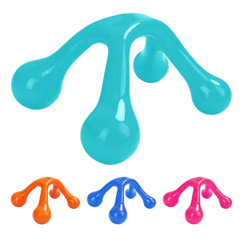 Handheld Body Massager Arch Small Massage Tool Palm Massage Tool Hand Held For Back For Traveling Home