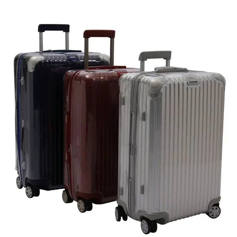 Luggage Dustproof Cover Suitable for RIM Original Suitcase Clear PVC Transport Protector Covers 20"24"28"30"33"