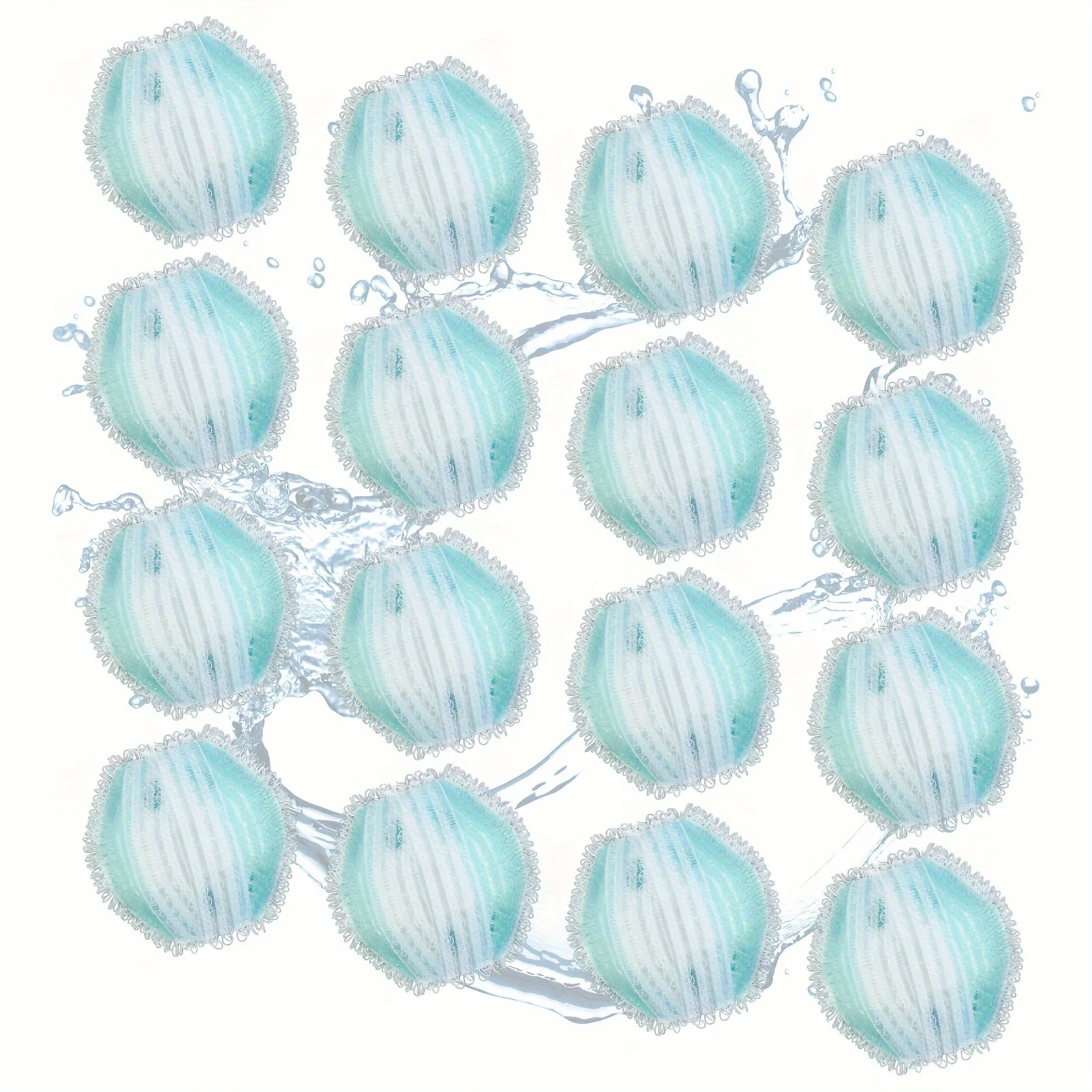 12/16pcs Pet Hair Removal Washing Machine Balls,Reusable & Durable Lint Catcher,Keeps Clothes & Bedding Fur-Free, Essential 6
