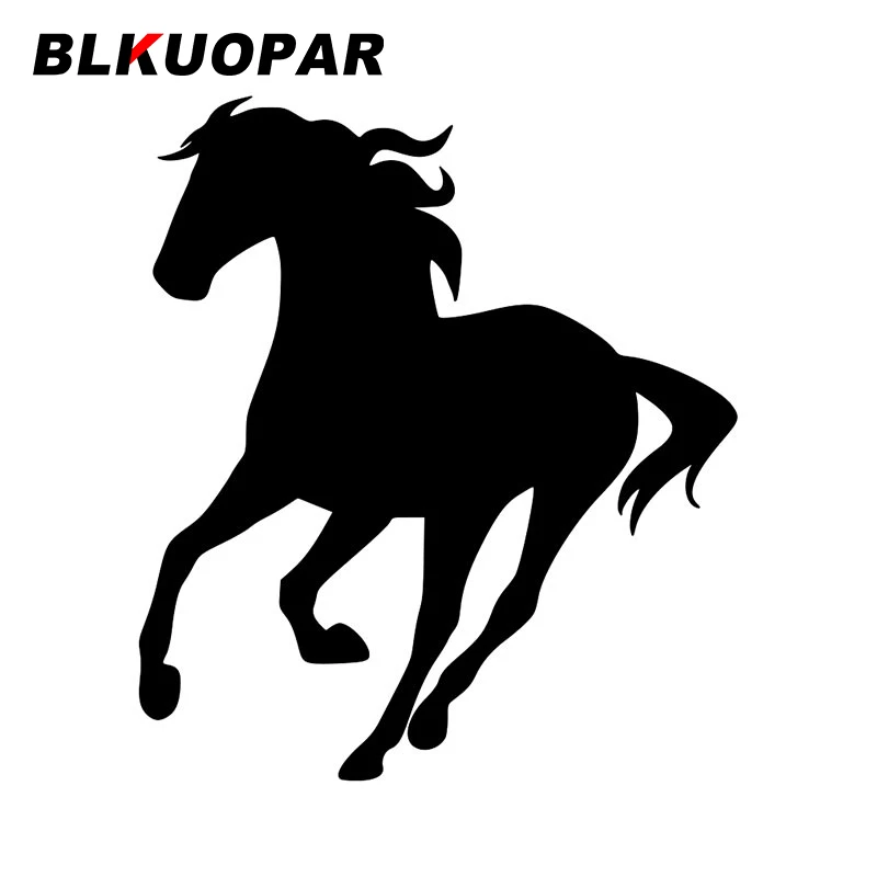 

BLKUOPAR Arabian Horse Car Sticker Fashionable Funny Sunscreen Decal Creative Original Refrigerator Surfboard Car Accessories