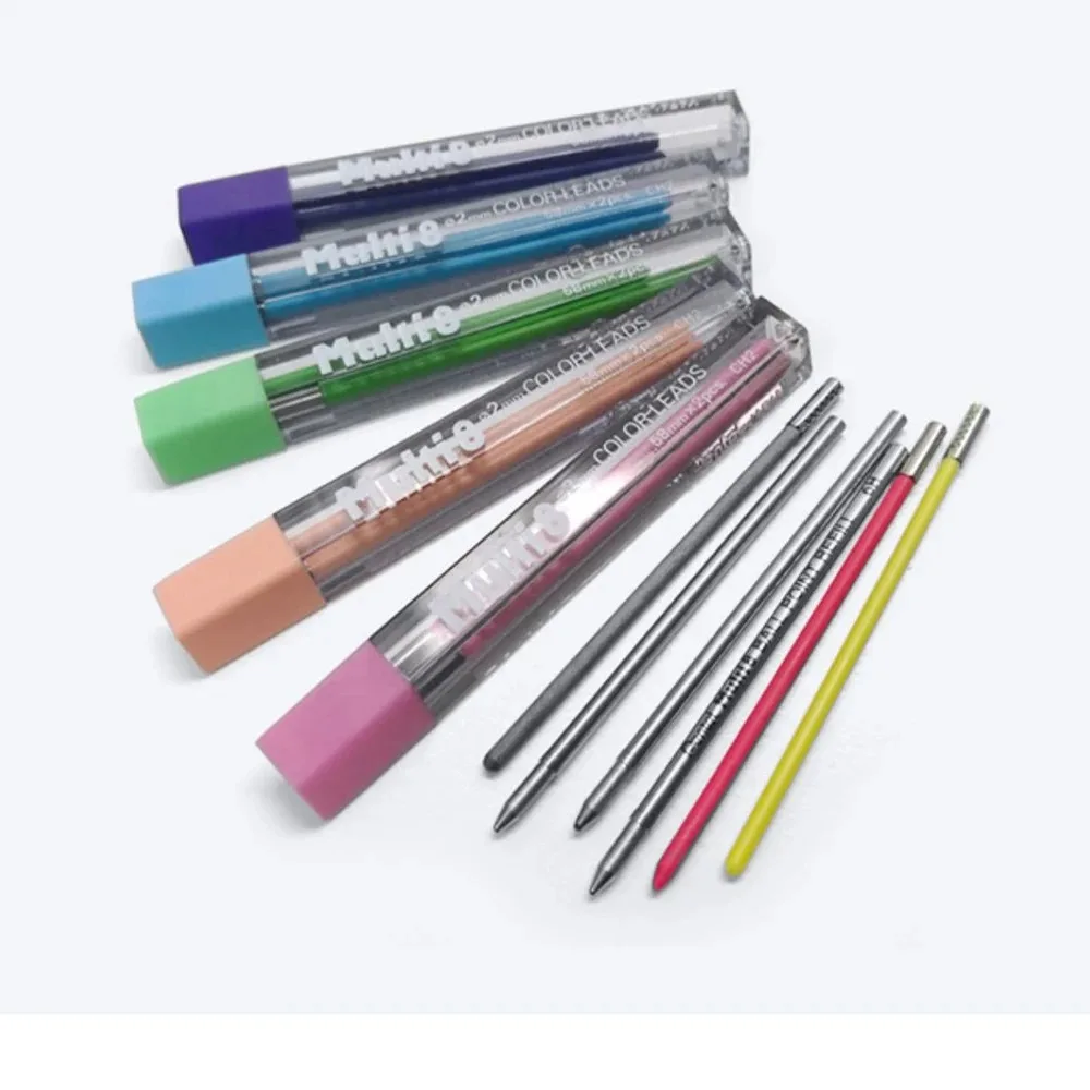 Japan Stationery Award Pentel Multi+8 Color Lead Mechanical Pencil Ballpoint Pen Multi Function Modules Painting Supplies