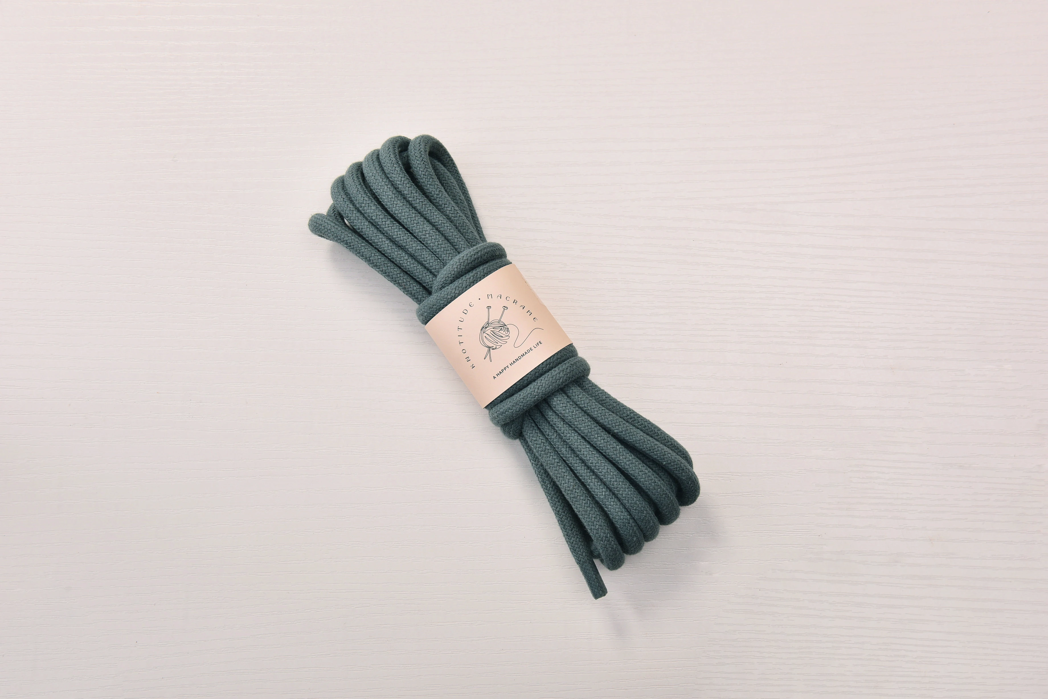 Vibrant 6mm Cotton Braid Cord - 5 Meters