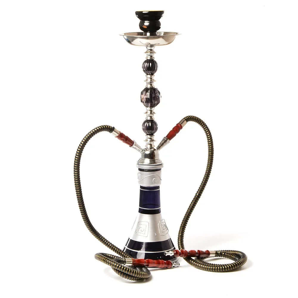 Double Hose Glass Hookah Shisha Pipe Shisha Flavor Bowl Charcoal Tong Narguile Sisha Chicha Completo Nargile Water Pipe Smoking hookah pipes,hookah set