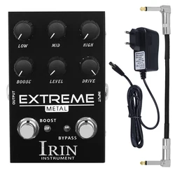 High Gain Extreme Metal Distortion Electric Guitar Effects Pedal (AN-42 With EU Plug)