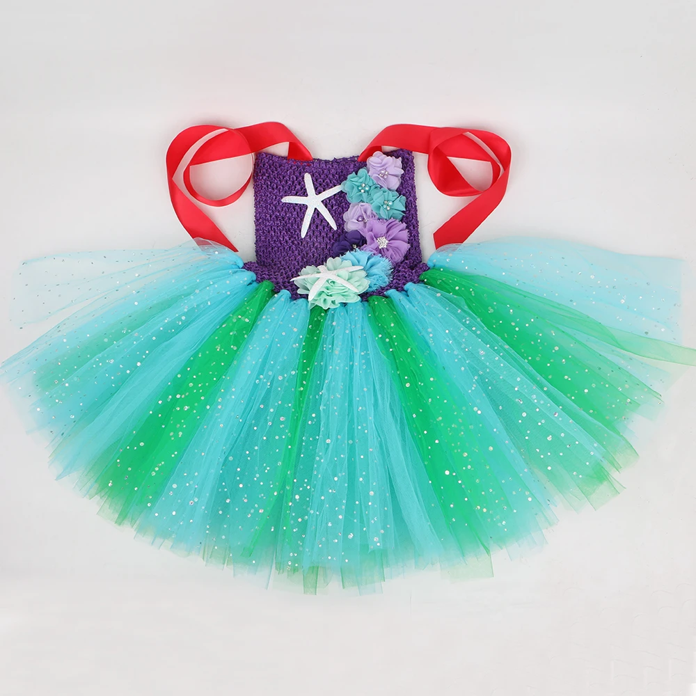 Robe Tutu Sirène Pailletée Fille – photo 10