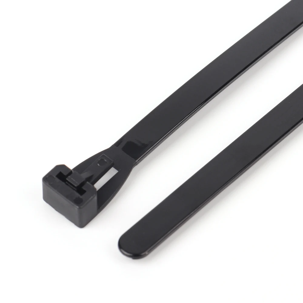 Attaches zippées Nylon 7.2x300mm Lot 50 - Réutilisables