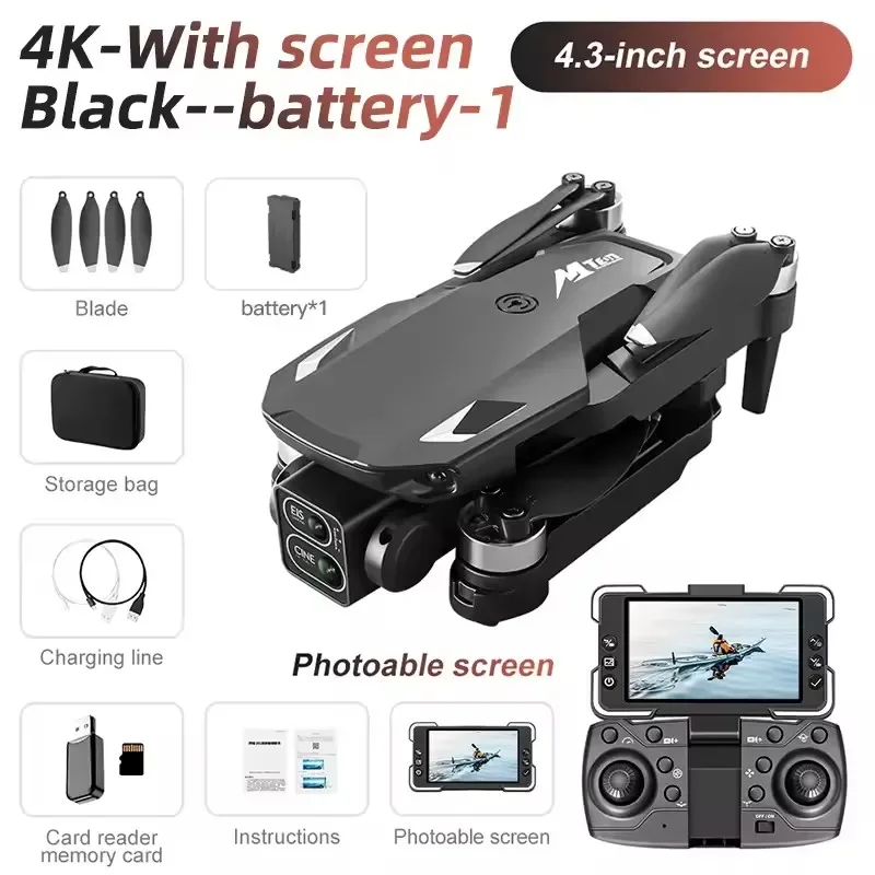 Professional RC Drone with HD Dual Camera, 4K/8K Video, FPV WiFi Connectivity, Brushless Motor, and Obstacle Avoidance Technology