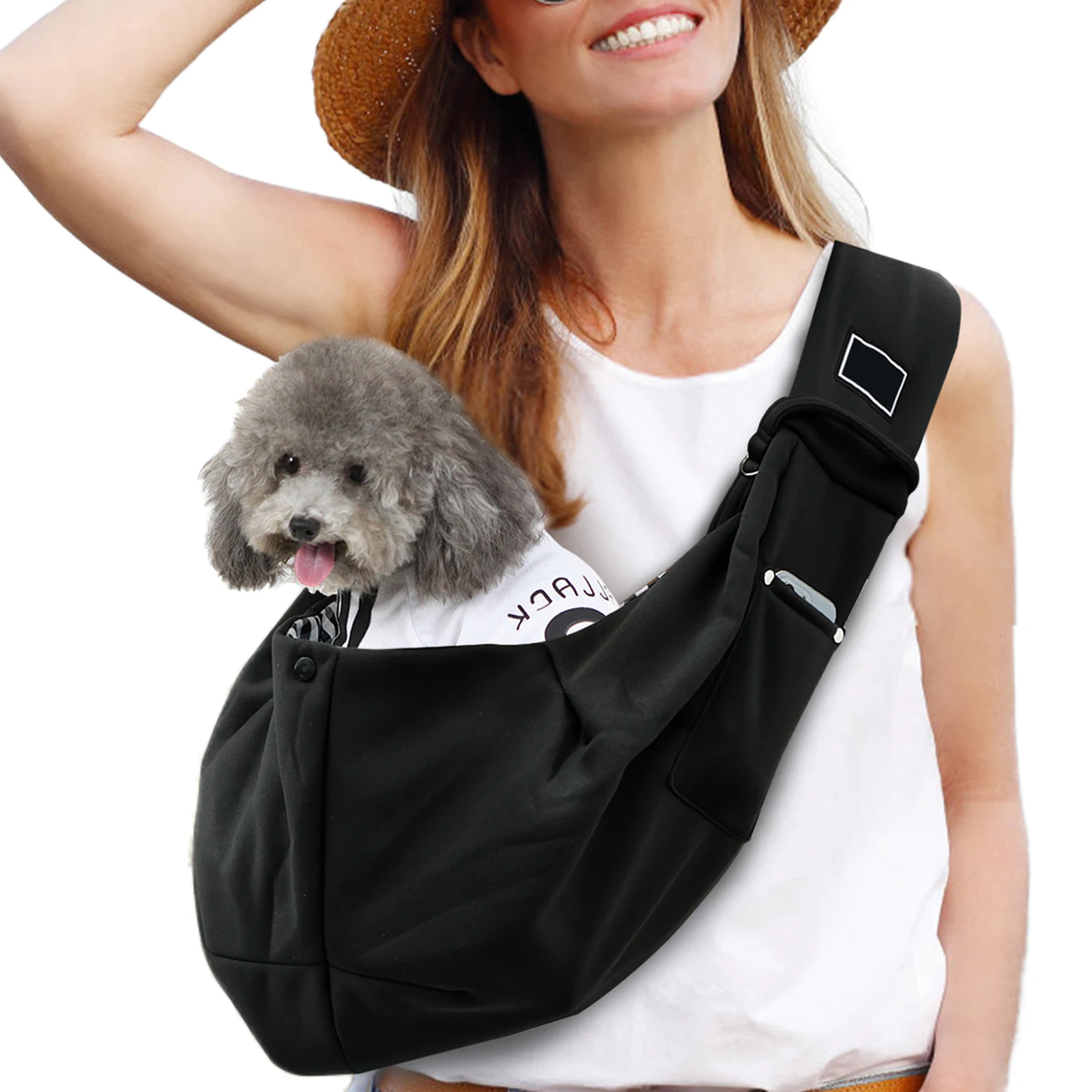 Portable Pet Sling Carrier Bag for Dogs Cats