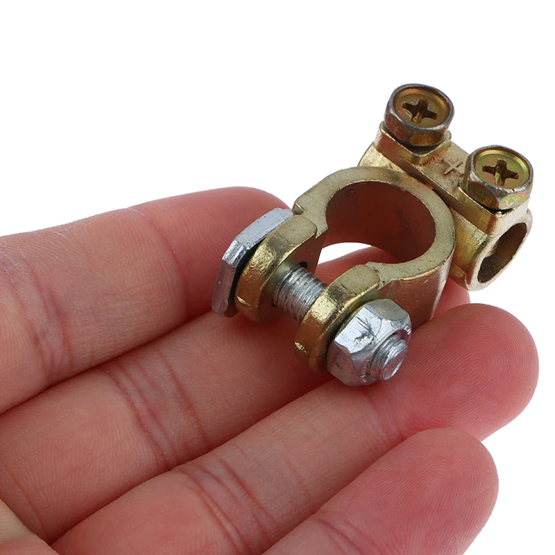 1 çift 12V eğlence akü kutup başları konnektörler kelepçeleri araba karavan motorum hızlı yayın pil terminali