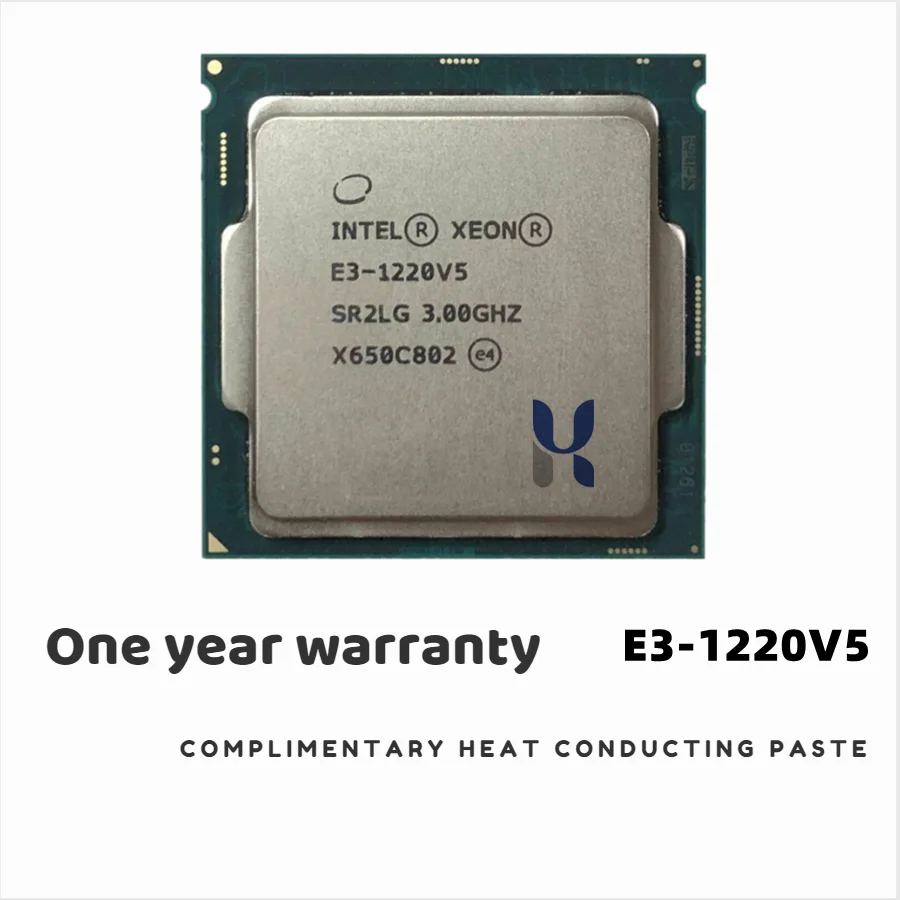 Intel xeon E3 1220 v5 e3 1220v5 e3 1220 v5 3.0 ghz processador cpu quad ...