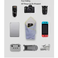Self-adhesive Camera Storage Bag High Quality Anti Scratch Plush Magic Folding Cloth Wear Resistant Soft Camera Inner Bag 2