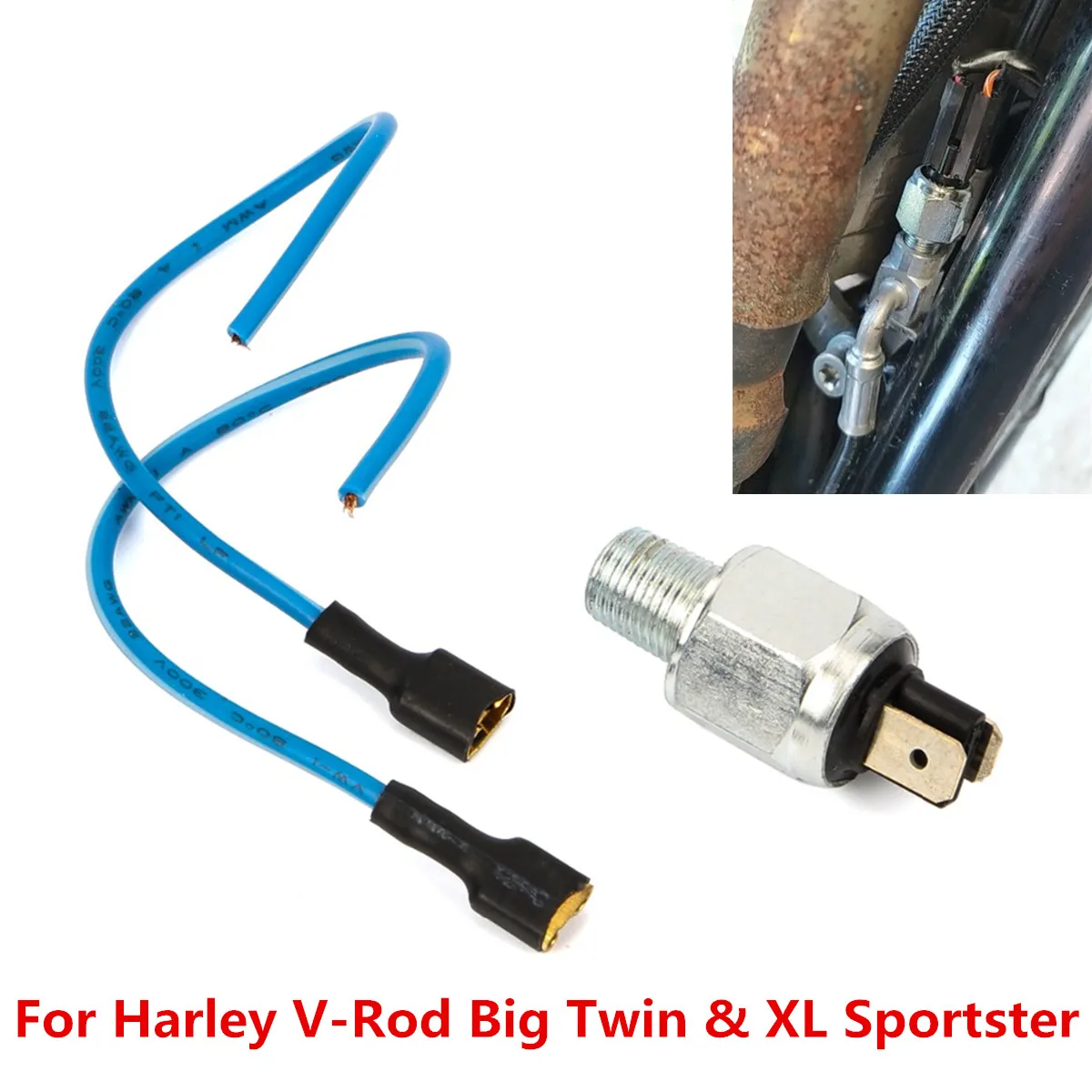 Motorcycle Switches Hydraulic Brake Switch For Harley Davidson Touring