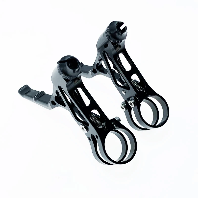 TAOZIK TB001 A6061 Alloy CNC Hollow Ultralight 2 Fingers Mountain