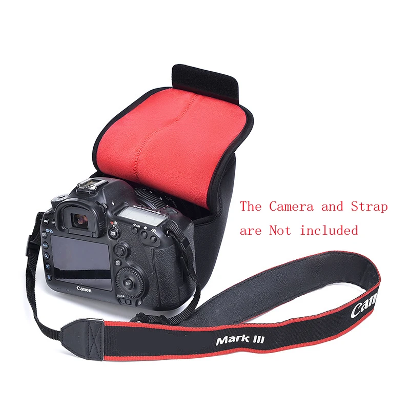 Custodia Antiurto Per Fotocamera Per Nikon D810 D800 D780 D5200 D3400 Canon 60D 70D 80D 90D Con Custodia Protettiva 18-135 18-200 18-55