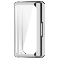 Full Coverage Soft TPU Bumper Screen Protector Case - Huawei Band 11 (Silver)