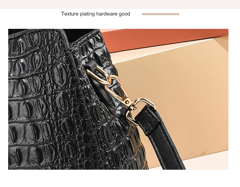 Crocodile Shoulder Bag