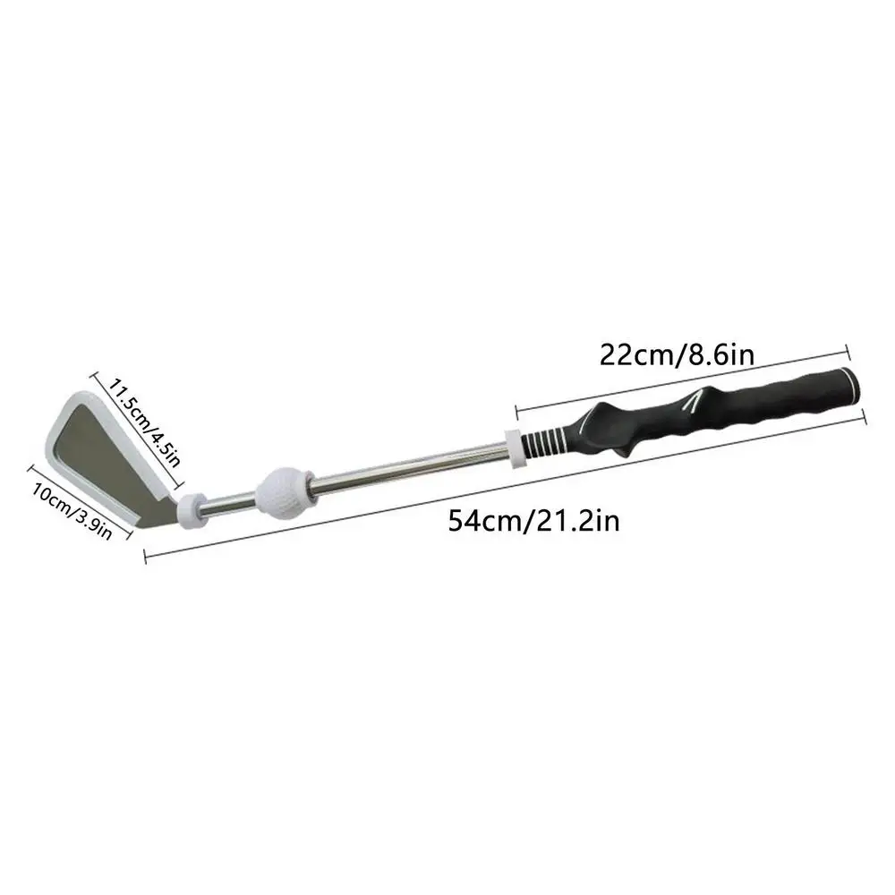 Portable Golf Swing Trainer Putter Golf Club Practice Warm-Up Stick Alignment Rods Posture Correction Training Aid Golf Supplies