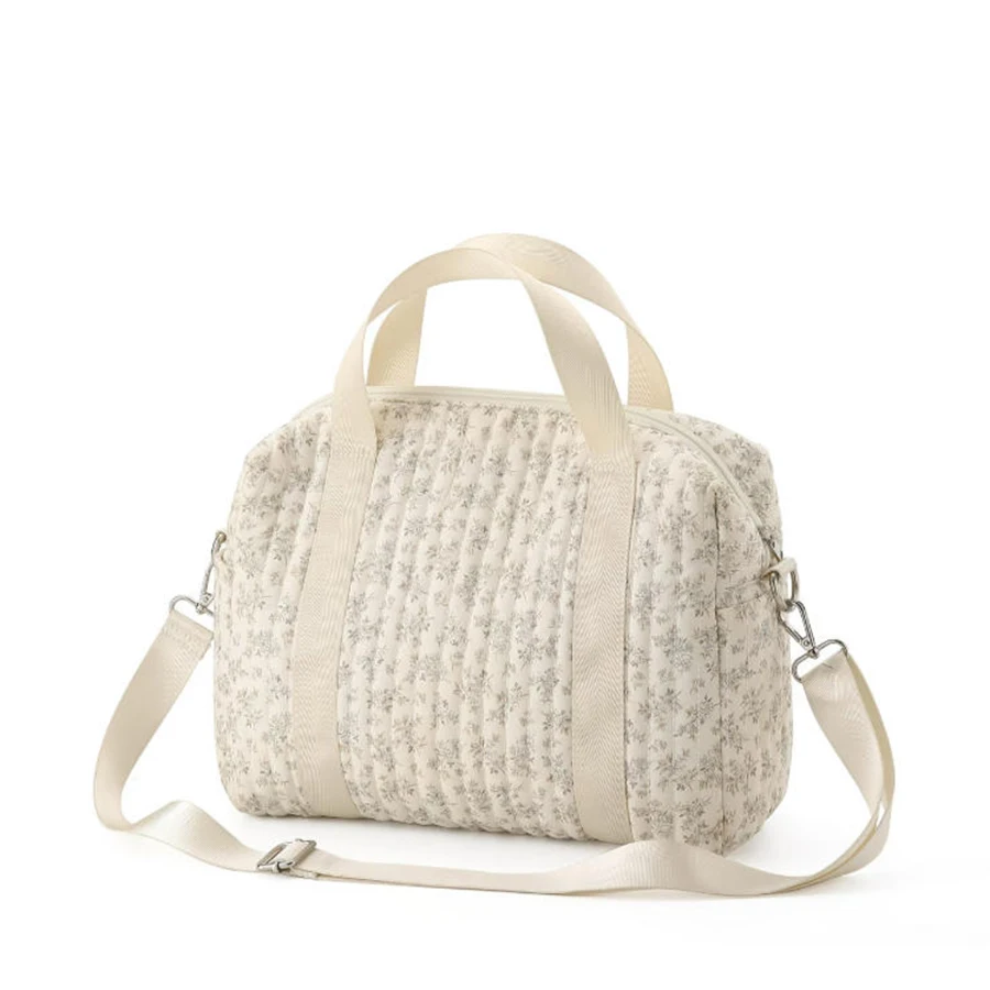 Bolso maternal para bebé bandolera con estampado de osito_voghion.com