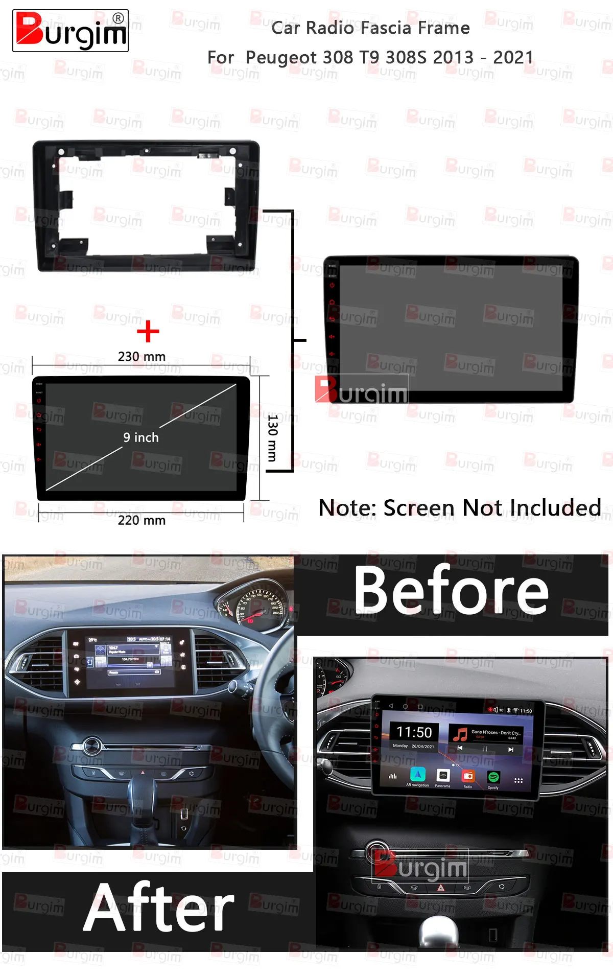 に適合する マツダ6 2004-2014 2015 カー フレーム フェイシア ステレオ パネル ダッシュ ダブル ディン, AC に適合する マツダ  6 2004 2005 2006 2007 2008-2016ダッシュマウントインストールトリムの取り付けのため 自動車部品 カー ラジオフェイシア  フェイシア ラジオ ... ラジオパネルフェイシア に適合する マツダ6 2004-2014 2015 カー フレーム フェイシア ステレオ パネル ダッシュ