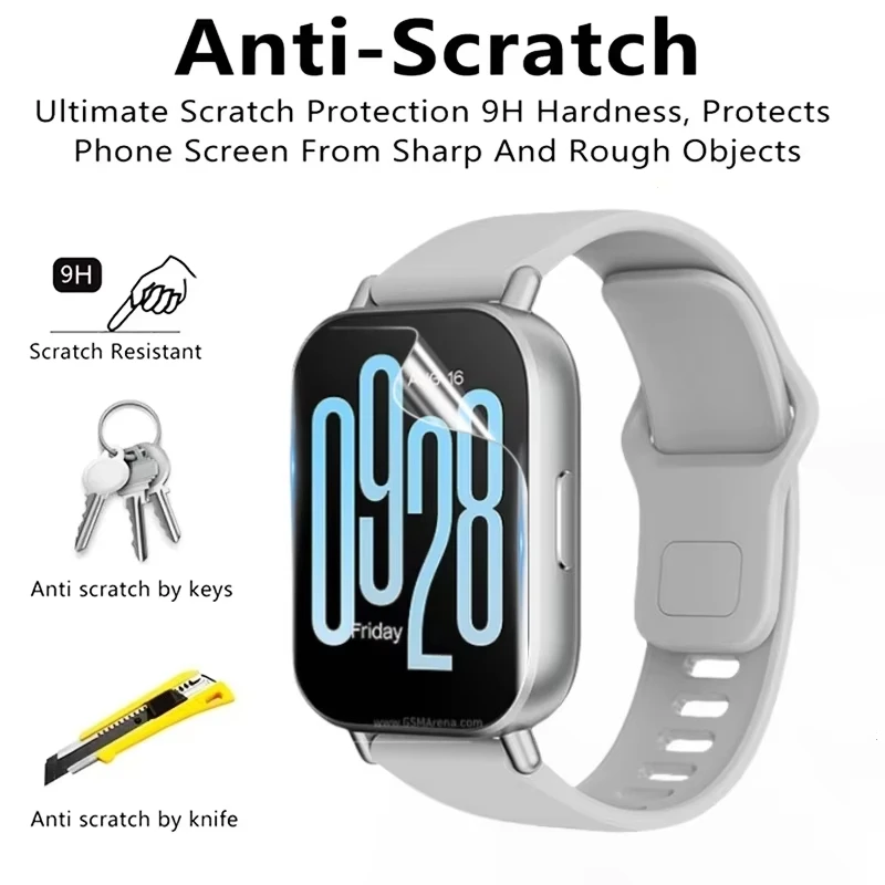 Screen Protector 1-5PCS Hydrogel Film For Redmi Watch 3 5 Active Watch 4 3 Lite Protective Film Anti Scratch Screen Protector Redmi 5Active