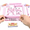 Chinese Mahjong Set Chinese Style Travel Game Portable 144 Tiles Mah-Jong Traditional Version With Case Travel Leisure Time Game 1