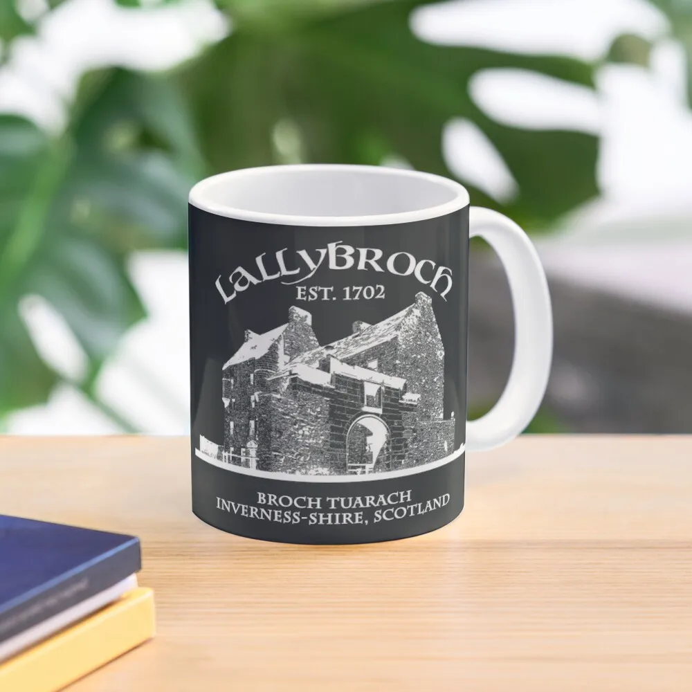 

Lallybroch Outlander WHITE Coffee Mug Cups Set Thermo Cups For Mug
