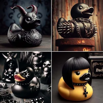Gothic Rubber Ducks 1