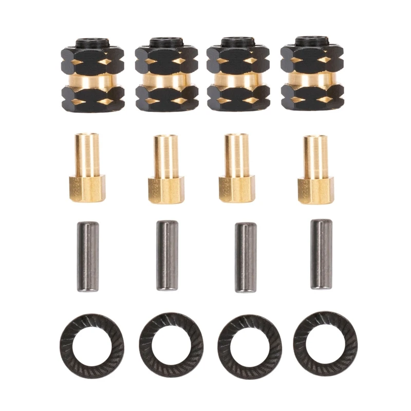 

1:24 Автомобильная запасная часть расширенное колесо Шестигранная втулка блокировочная гайка SCX24 90081 R/C аксессуары