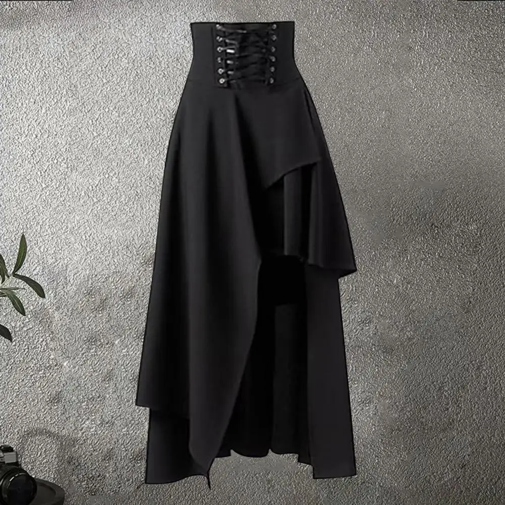 

Cosplay Medieval Renaissance Gothic Steampunk Clothes Viking Pirate Costumes Halloween Carnival Vintage Dress Up Hem Maxi Skirt