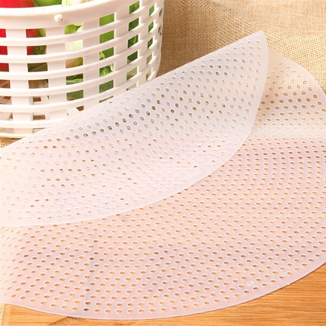 Reusable Silicone Non-Stick Steamer Dim Sum Cooking Steam Mat Steamer Kitchen Cooker Stuffed Bun Dumplings Mat 3