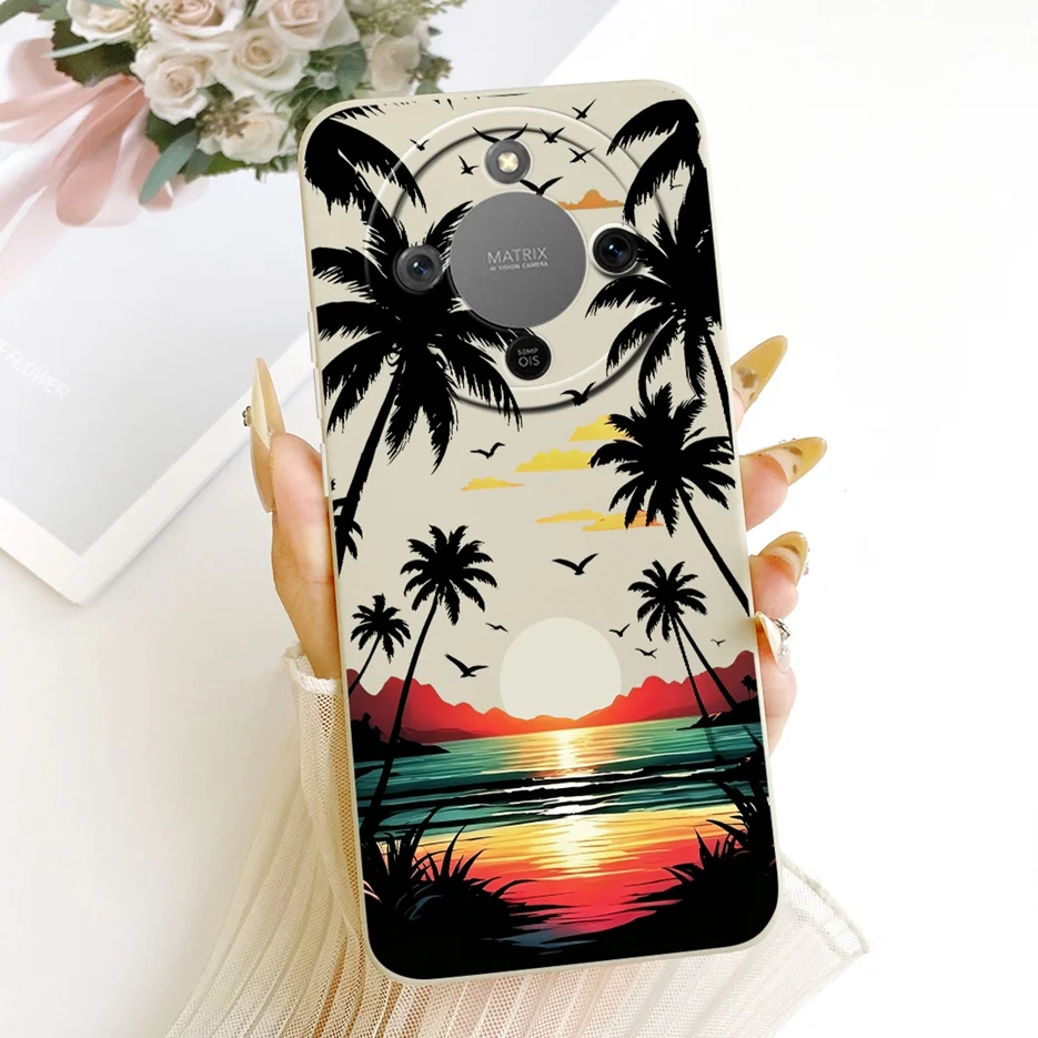 Cool Cat Painted Soft Silicone Case - Stylish Protection
