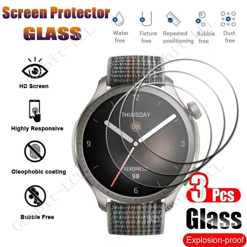 Premium 3-Pack 9H Tempered Glass Screen Protectors