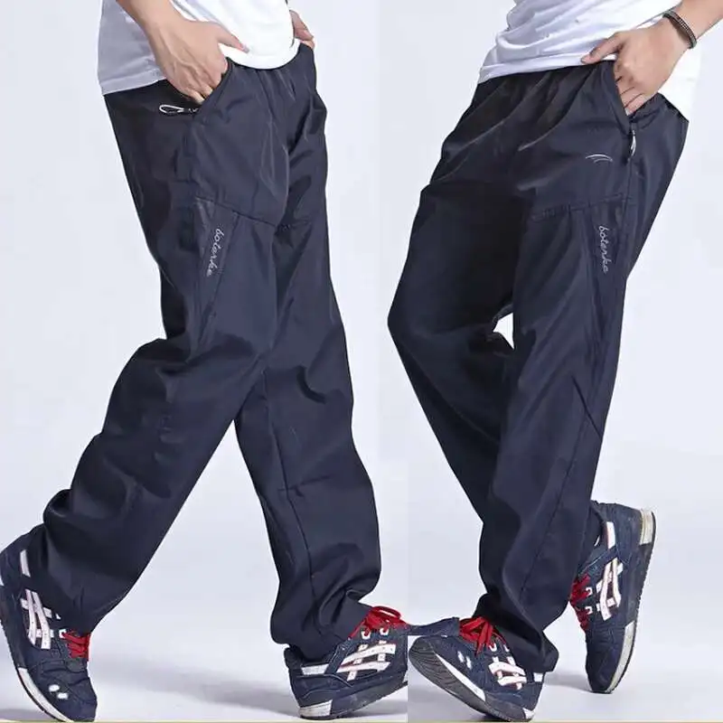 Sportswear Joggers Outside Men's Casual Pants Quickly Dry Breathable Male Pants Men Trousers & Sweatpants Active 6XL sport jogging trousers