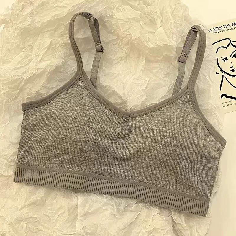 Women Lingerie Bra Women Tube Tops Seamless Push Up Brassiere Cotton Breathable Bralette Wire Free Sleep Bra Tops