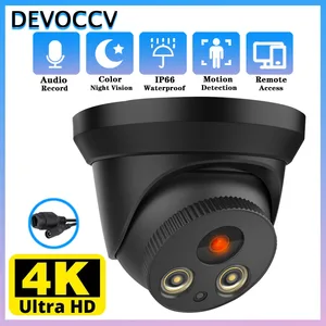 4K 8MP Dome POE IP Camera Explosion proof Motion Detection Network CCTV Security Video Monitoring