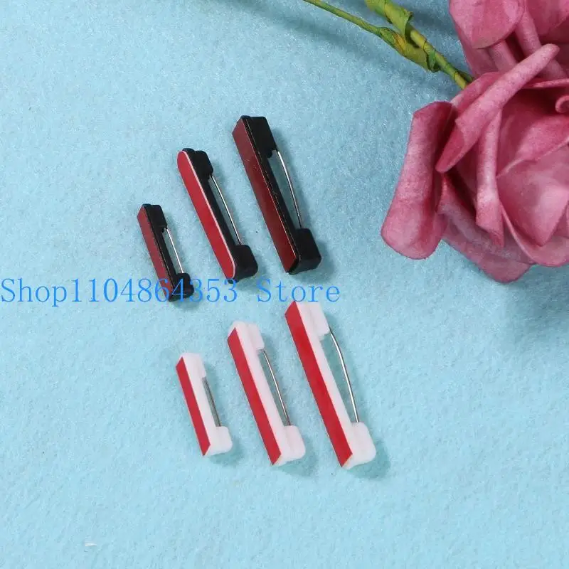 100 Pcs Badge Safety Pins Brooch Clasp Pins DIY Crafting Jewelry ...