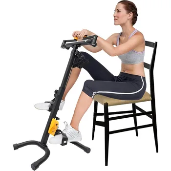 Foldable Pedal Exerciser Bike for Seniors for Total Body Home Folding Adjustable Rehab Fitness Equipment for Elderly 6