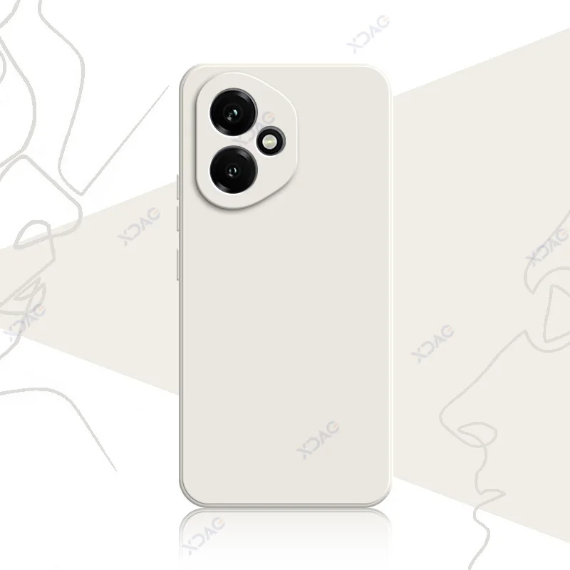 Premium Liquid Silicone Shockproof Phone Case - 360° Soft Protective Back Cover