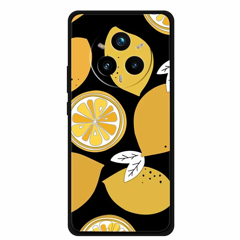 Sleek Black Silicone 3D Relief Phone Case - Cute and Soft Cover