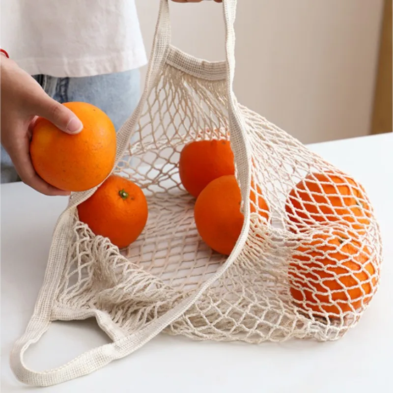 Bolsas De Malla Reutilizables Para Cocina - Set De Almacenamiento Transpirable Para Verduras, Cebollas Y Patatas (Varios Tamaños)