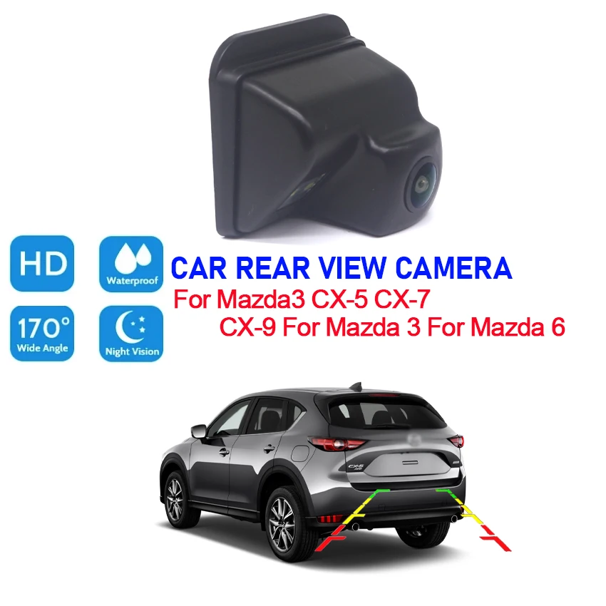 

170° HD CCD 1080P Car Rear View Camera For Mazda3 CX-5 CX-7 CX-9 For Mazda 3 For Mazda 6 Night Vision Reverse Reversing
