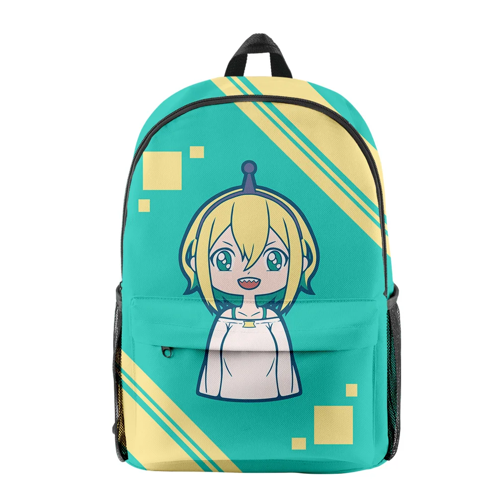 Classic Novelty Pikamee Anime pupil Bookbag Notebook Backpacks 3D Print Oxford Waterproof Boys/Girls Fashion Travel Backpacks