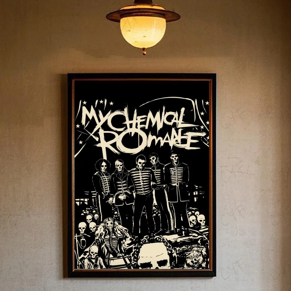 My C-Chemical R-Romance Poster, hochwertige Wandkunst für Zuhause, Büro, Schlafzimmer, Wohnzimmer, Flur, Bar, perfekte Geschenkidee – Detail 11